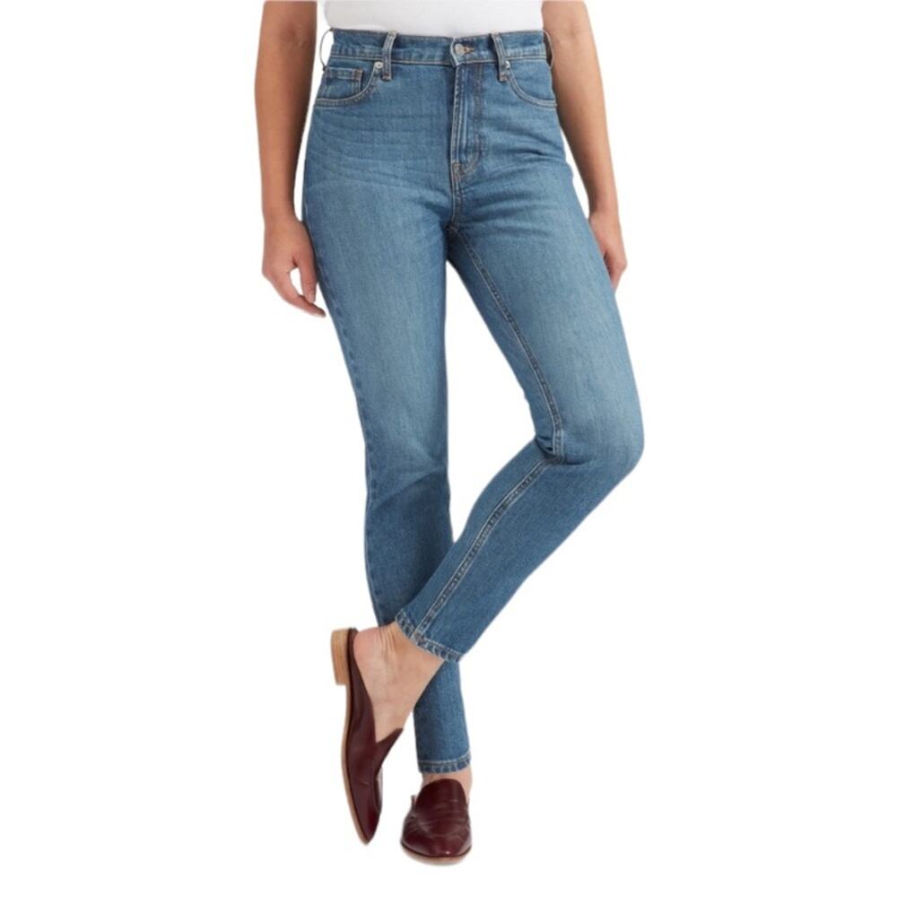 EVERLANE High Rise‎ Medium Wash Skinny Jeans Size 26
